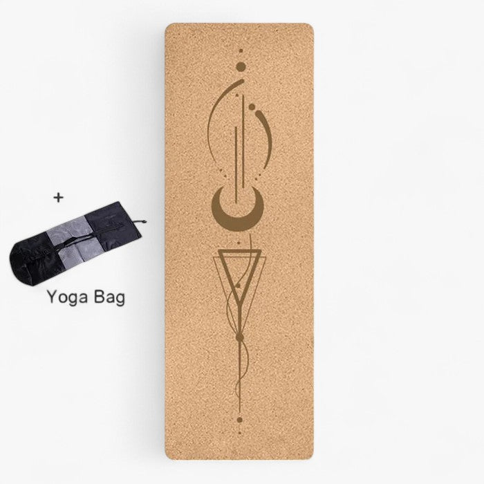 Sofia | Tappetino da yoga in sughero naturale - - yoga mat - Concept Palermo
