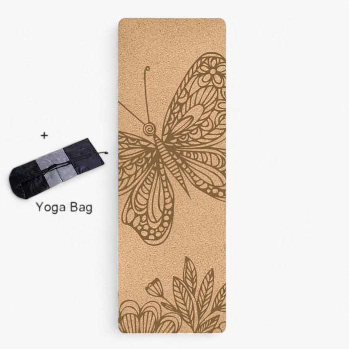 Sofia | Tappetino da yoga in sughero naturale - - yoga mat - Concept Palermo