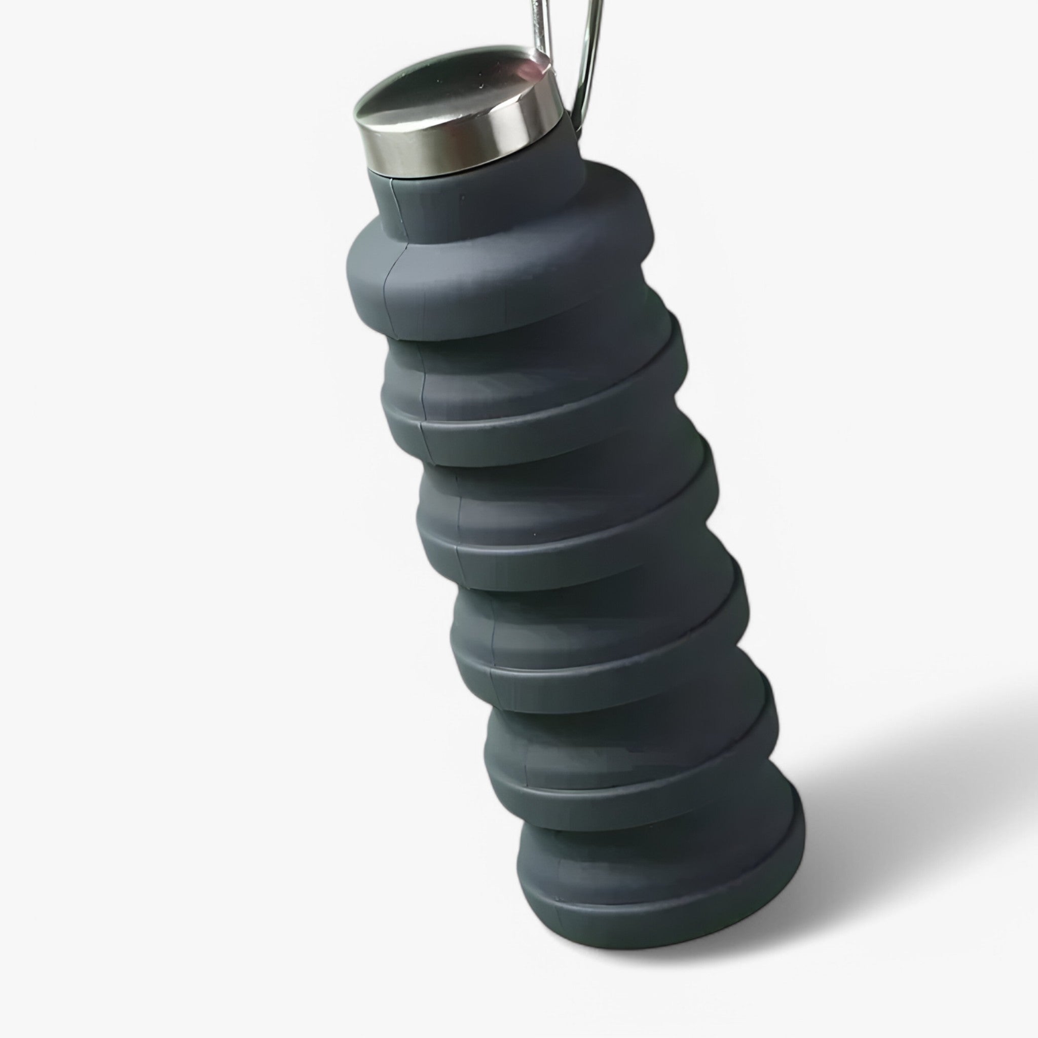 Borraccia in silicone pieghevole da 500ml - - 500ml silicone water bottle - Concept Palermo