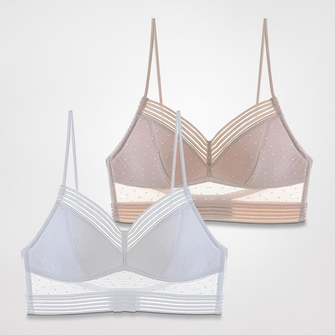 Reggiseno con effetto lifting per il basso della schiena (1+1 gratis) - Bianco e beige - bra lingerie - Concept Palermo