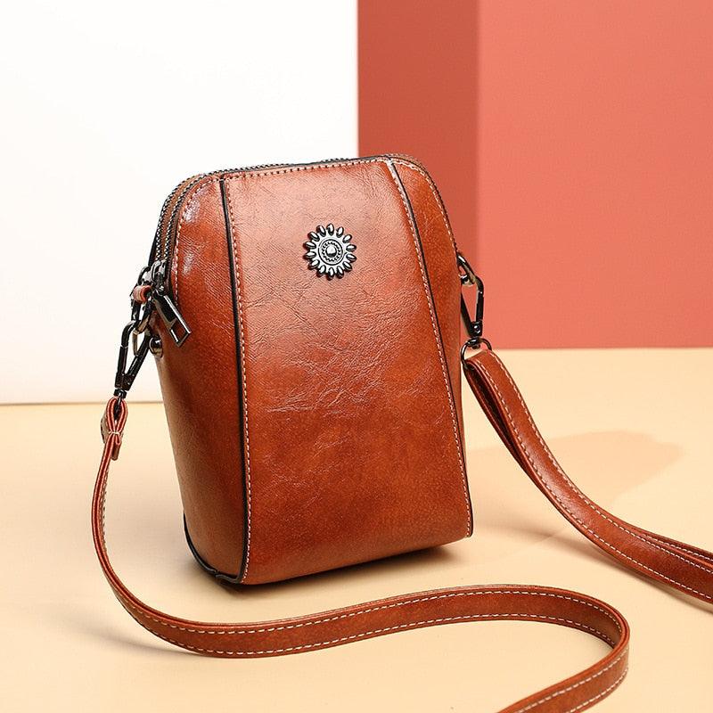 LeatherBag™ - Custodia per cellulare - - Bags Shoulder Bags women bags womens wallet - Concept Palermo