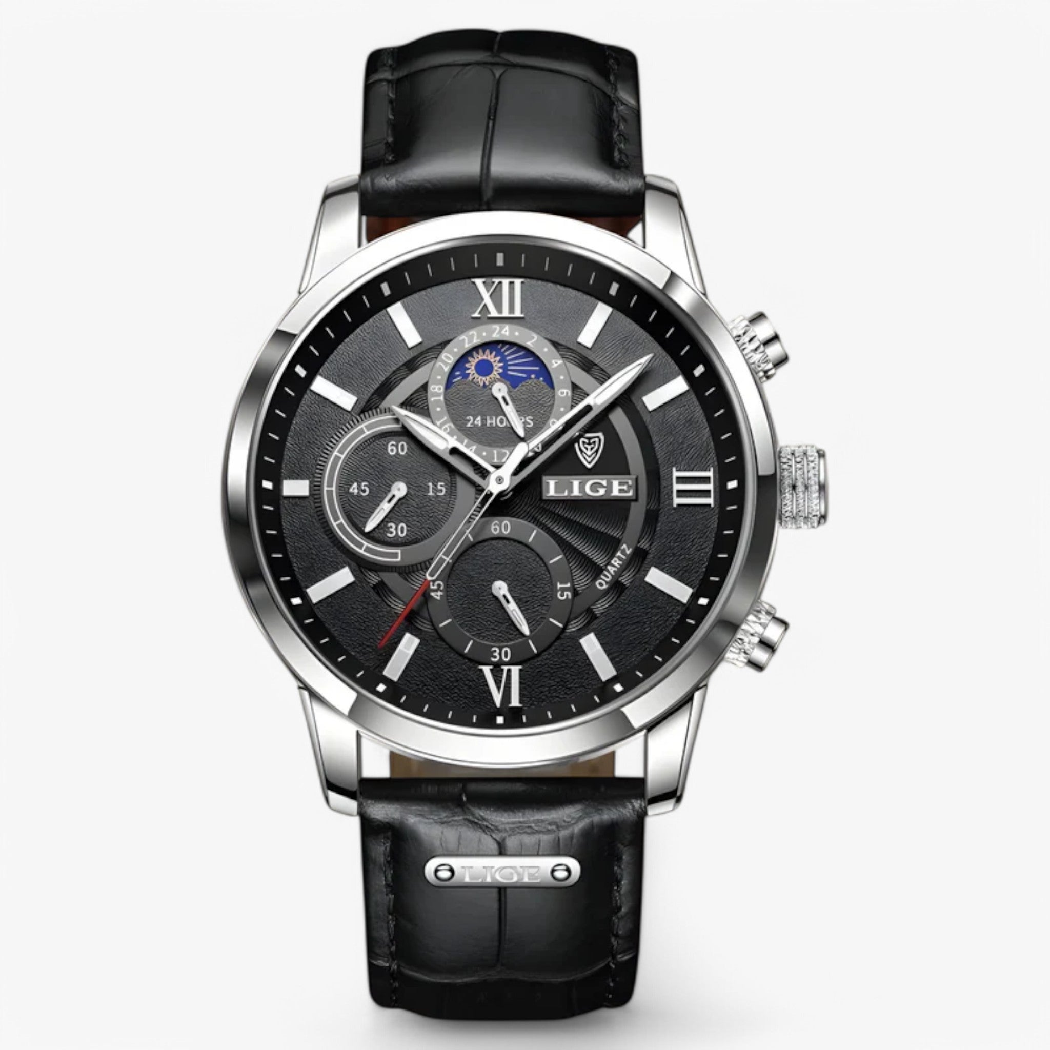 Eiden | Orologio Master - Argento Nero - Hot item-tag Men's Watch Old (Google) old_google - Concept Palermo