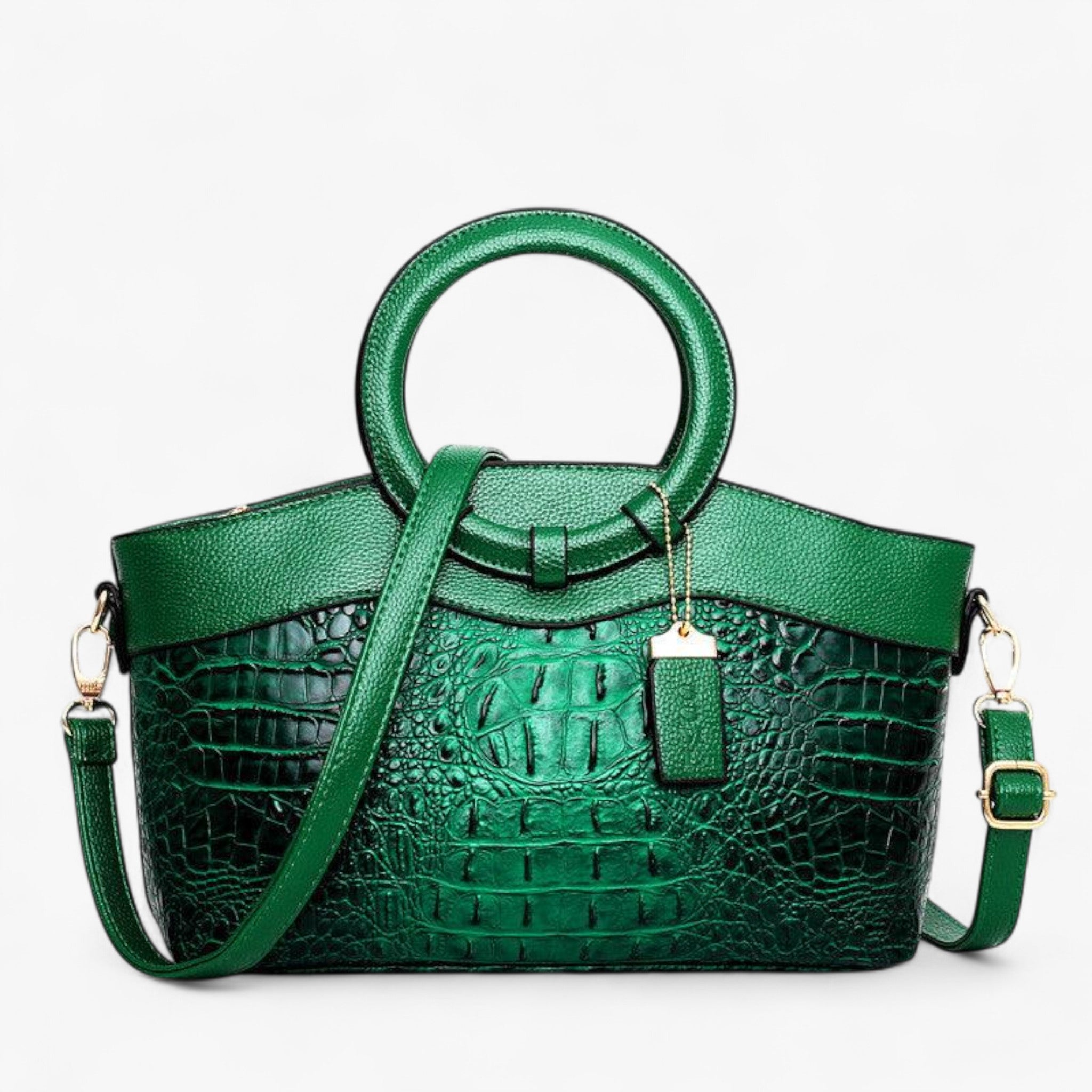 LuxeCroco™ - Borse da donna di lusso - Verde smeraldo - Bags handbags Women's handbags - Concept Palermo