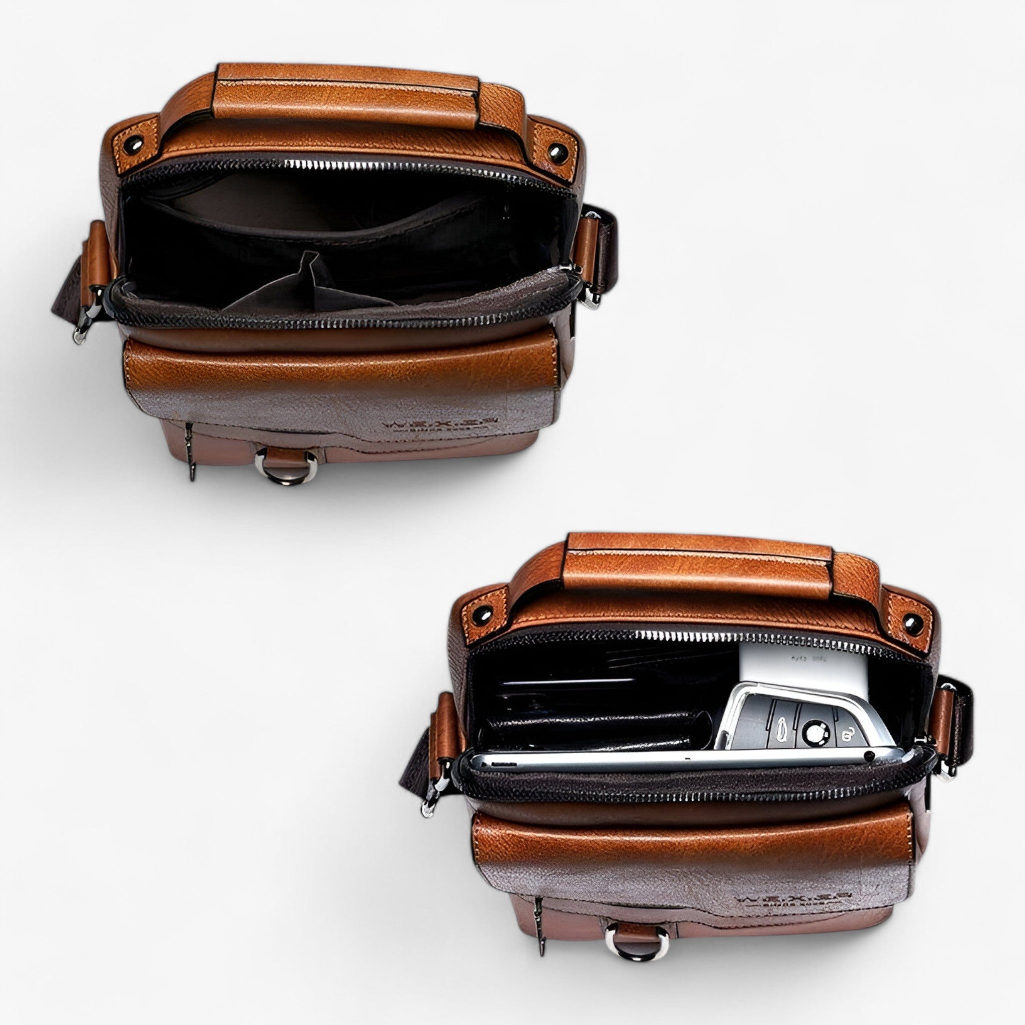 Borsa a tracolla LuxeLeather™ - Moderna ed elegante - - Heren collectie Old (Google) old_google - Concept Palermo