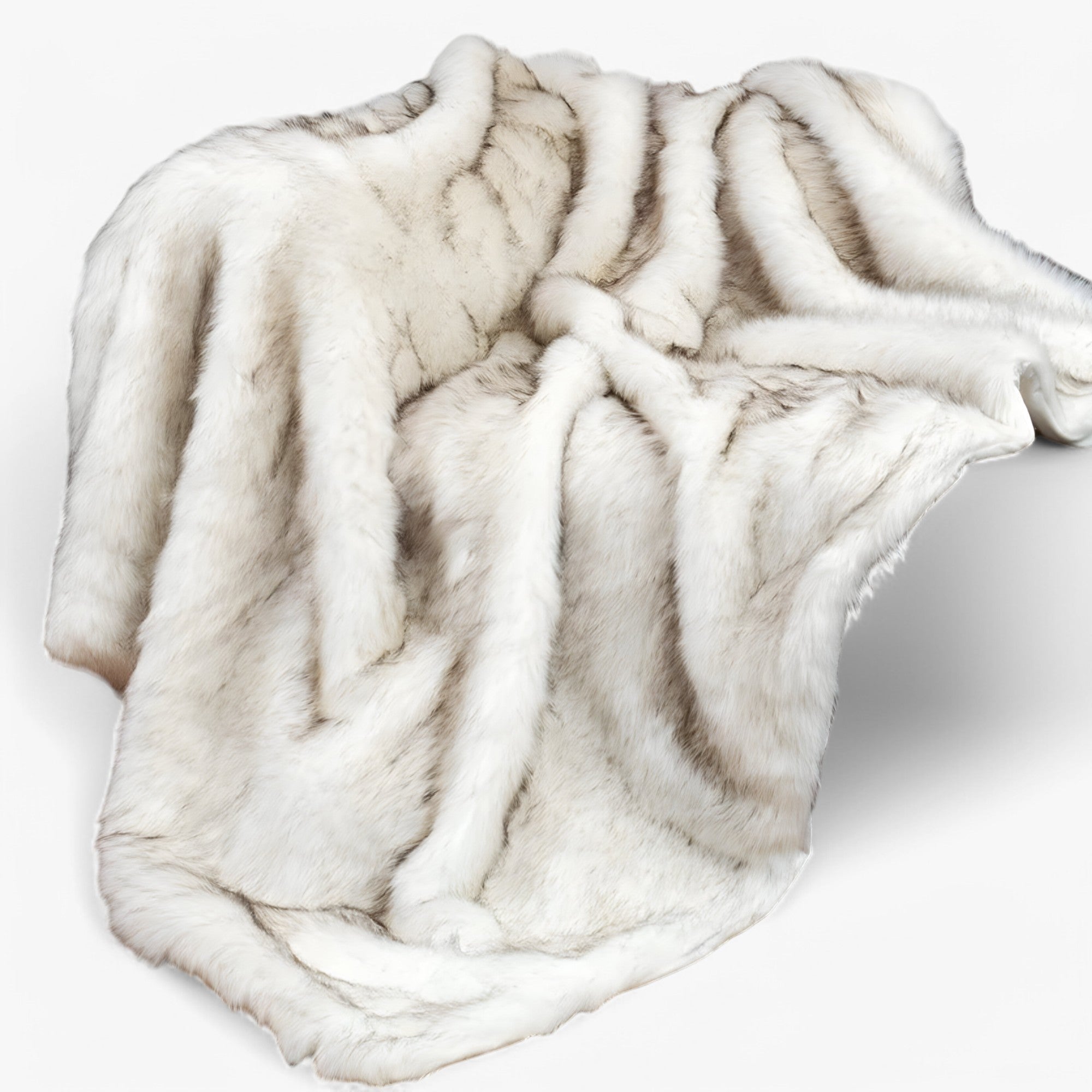 Bandolf | Coperta in Finta Pelliccia Lussuosa - Bianco - Beddengoed - Concept Palermo