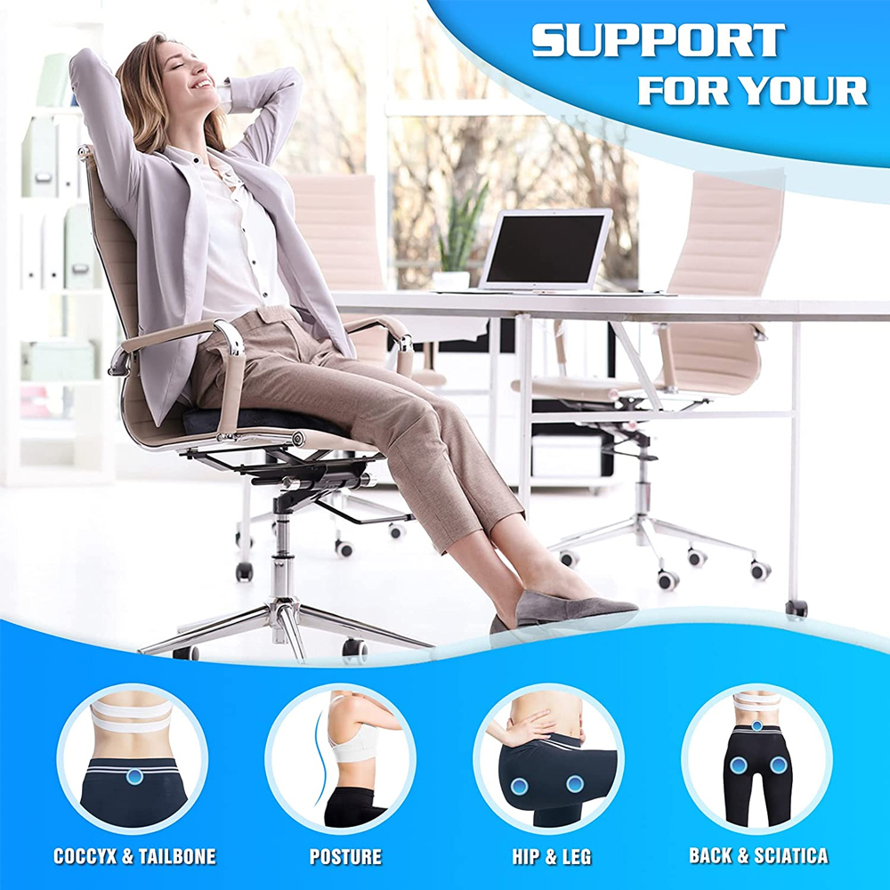 Ortho Comfort Seat | Riduce i dolori alle anche e alla schiena - - cushion ortho pillow Pillow - Concept Palermo