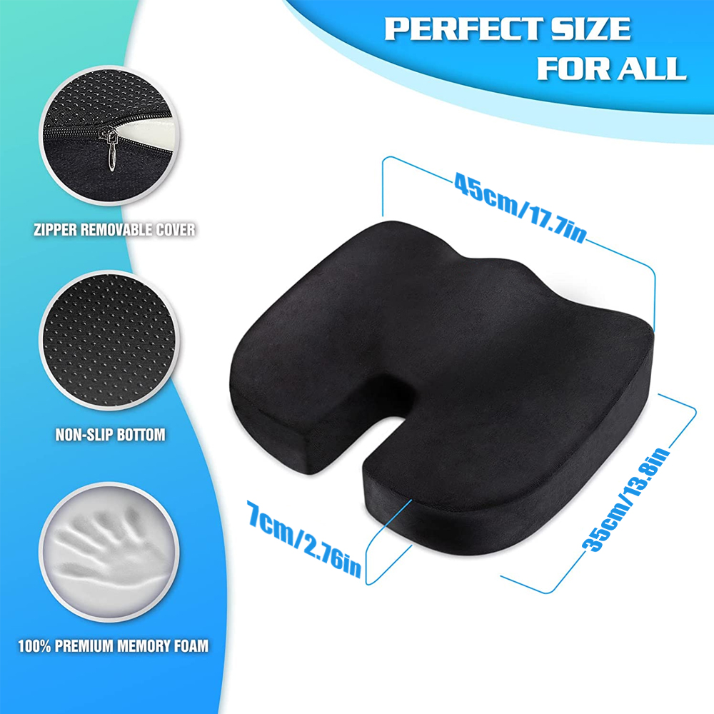 Ortho Comfort Seat | Riduce i dolori alle anche e alla schiena - - cushion ortho pillow Pillow - Concept Palermo