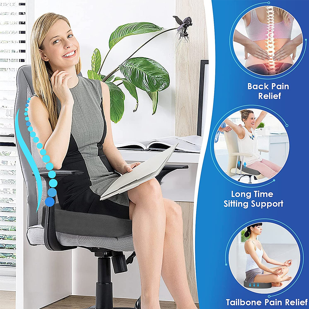 Ortho Comfort Seat | Riduce i dolori alle anche e alla schiena - - cushion ortho pillow Pillow - Concept Palermo