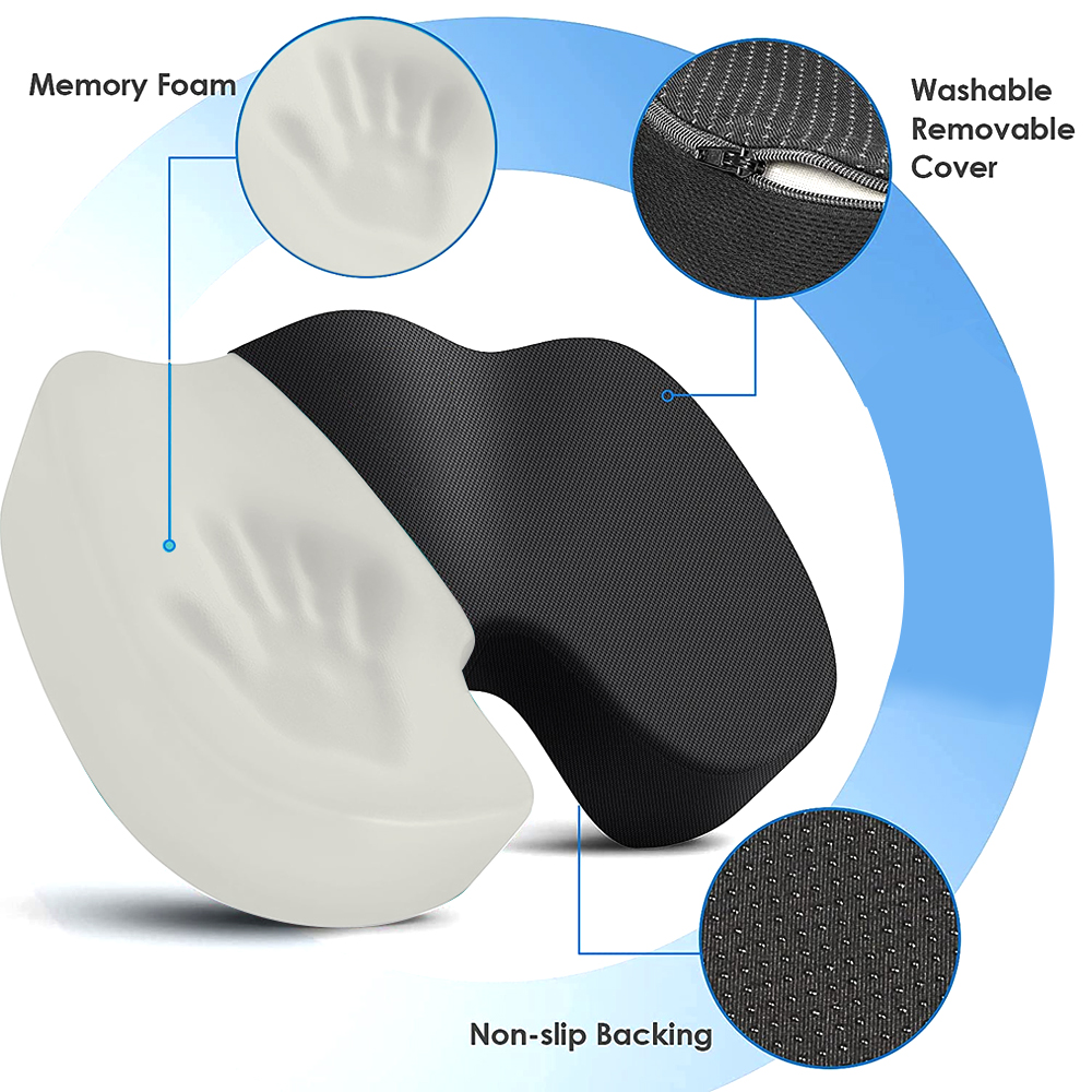 Ortho Comfort Seat | Riduce i dolori alle anche e alla schiena - - cushion ortho pillow Pillow - Concept Palermo