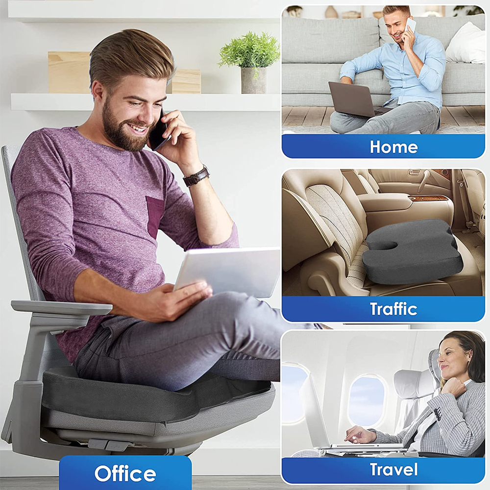 Ortho Comfort Seat | Riduce i dolori alle anche e alla schiena - - cushion ortho pillow Pillow - Concept Palermo