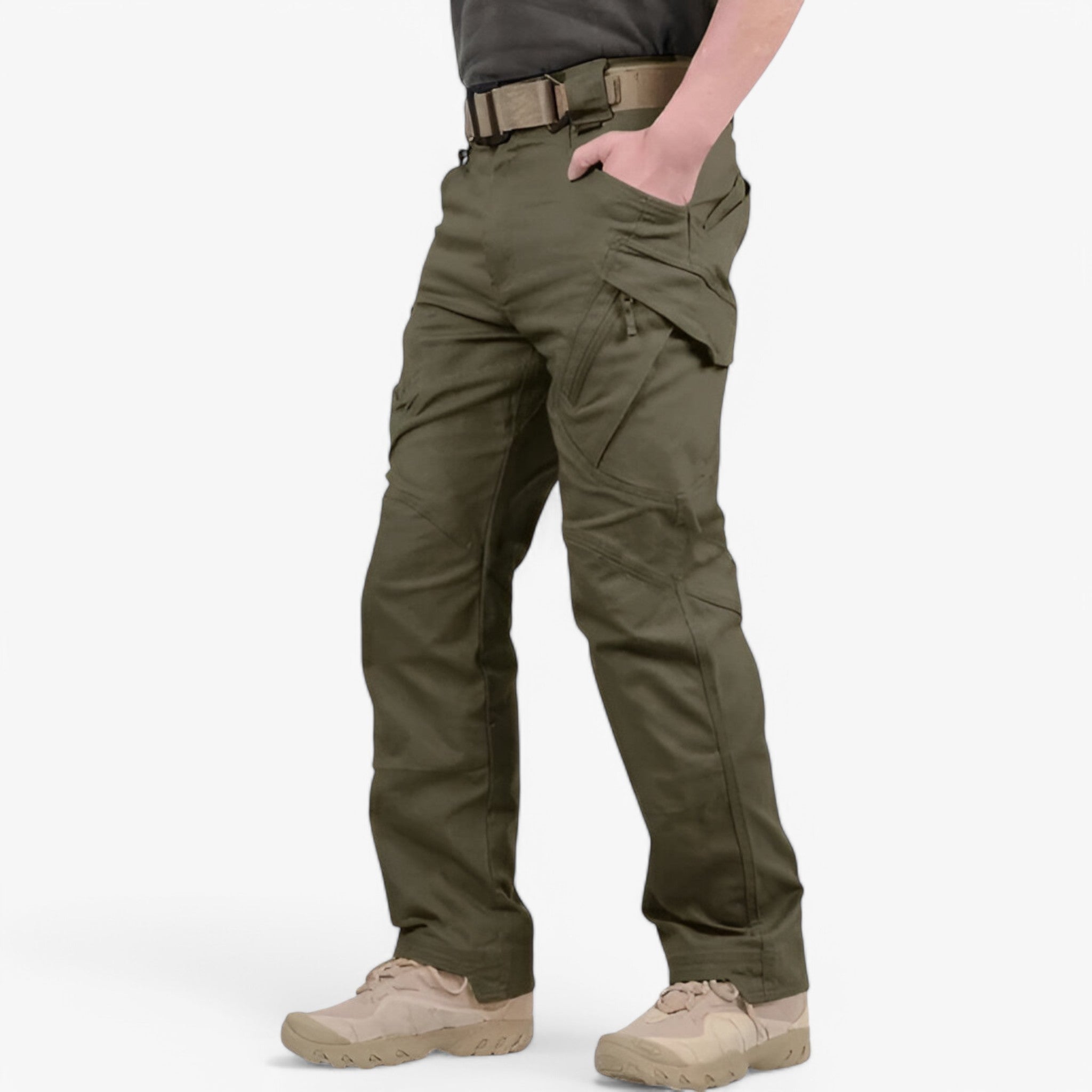 Lowen | Pantaloni tattici - resistenti e multitasche - Verde - - Concept Palermo