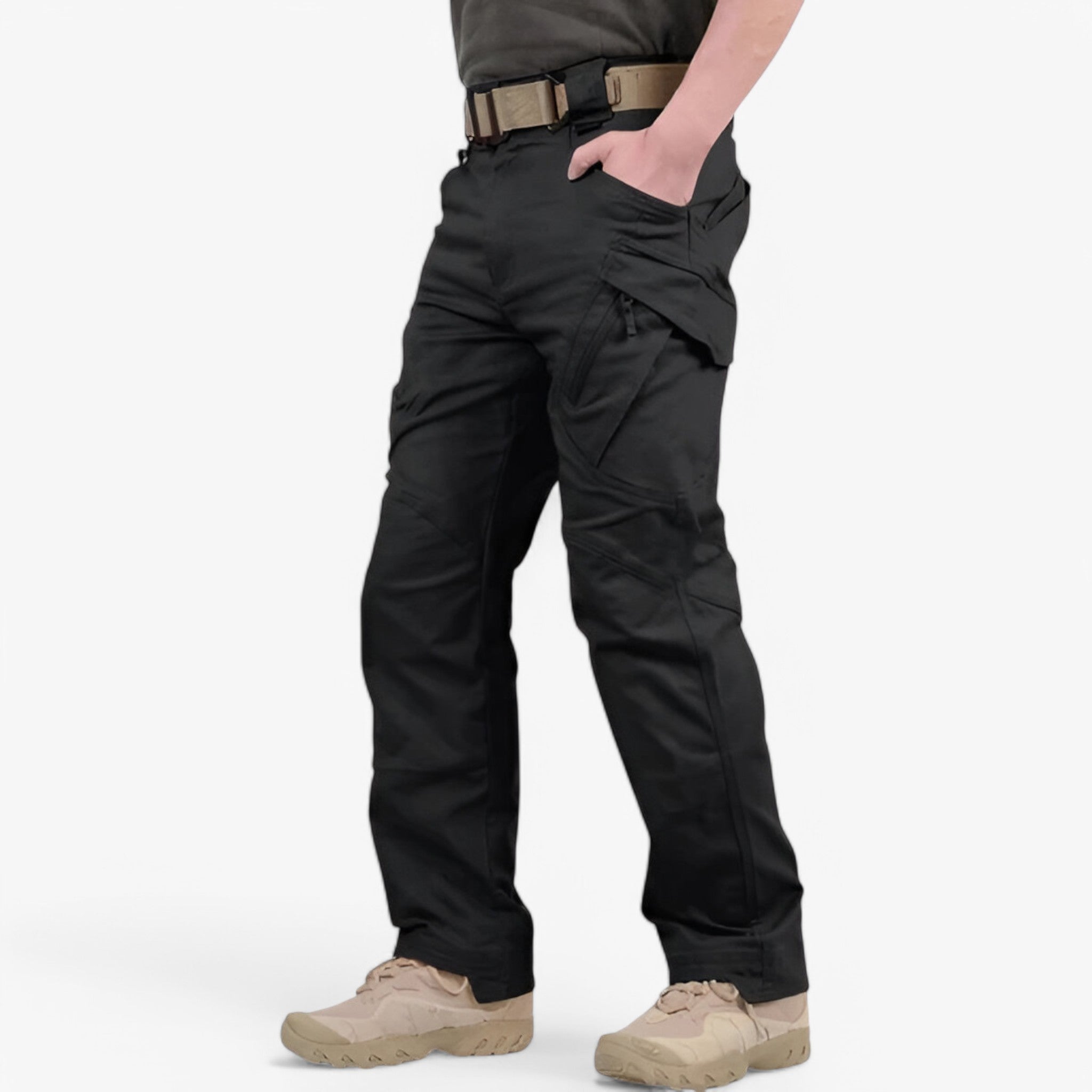 Lowen | Pantaloni tattici - resistenti e multitasche - Nero - - Concept Palermo
