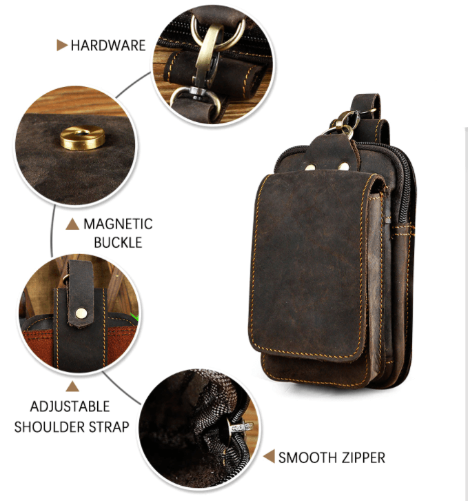 Borsa da uomo in vera pelle - - Bags mens wallet - Concept Palermo