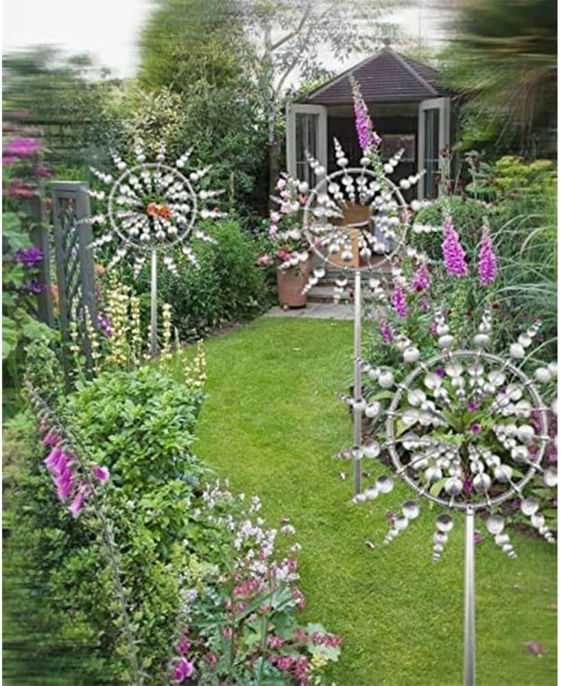 Magico mulino a vento in metallo - - wind spinner - Concept Palermo