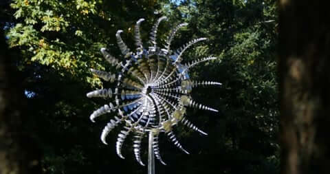 Magico mulino a vento in metallo - - wind spinner - Concept Palermo