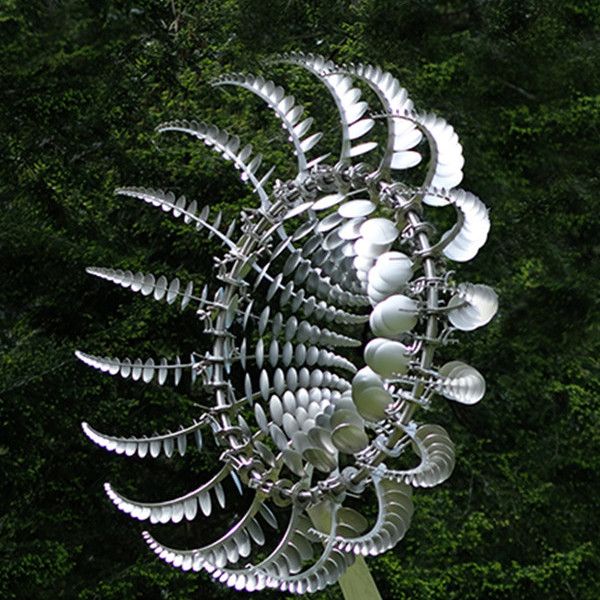Magico mulino a vento in metallo - - wind spinner - Concept Palermo