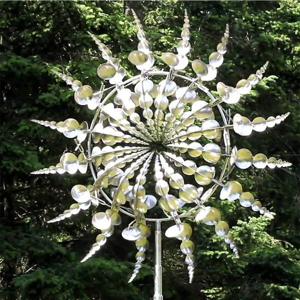 Magico mulino a vento in metallo - - wind spinner - Concept Palermo