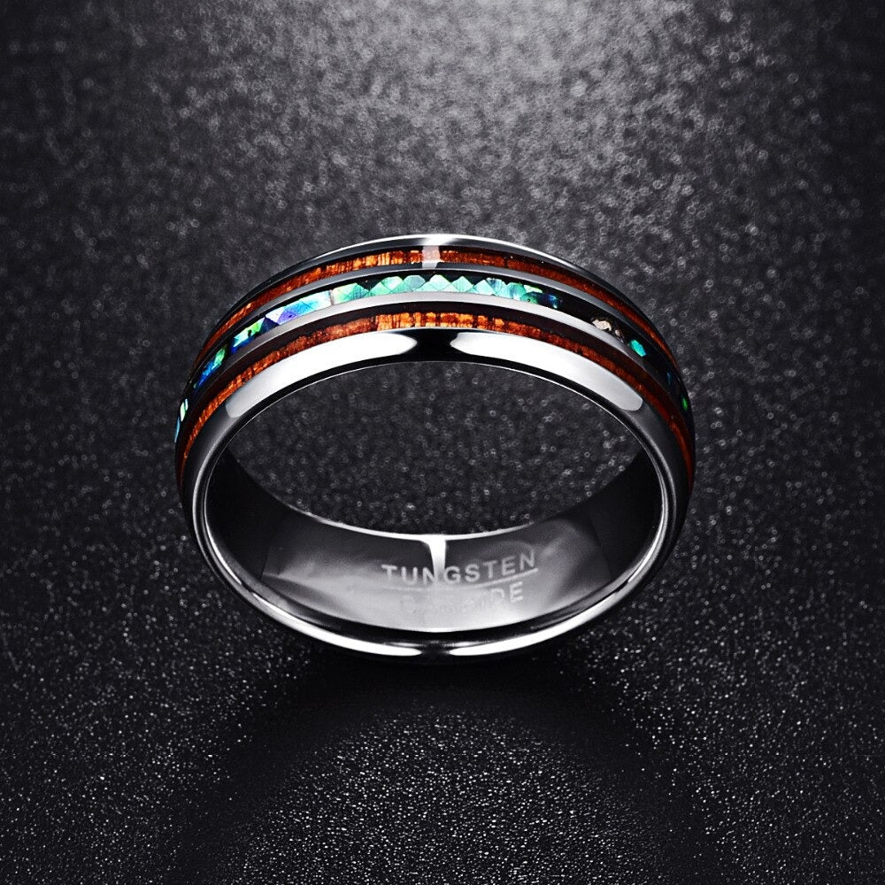 Anello in legno di koa hawaiano - - Jewelry - Concept Palermo