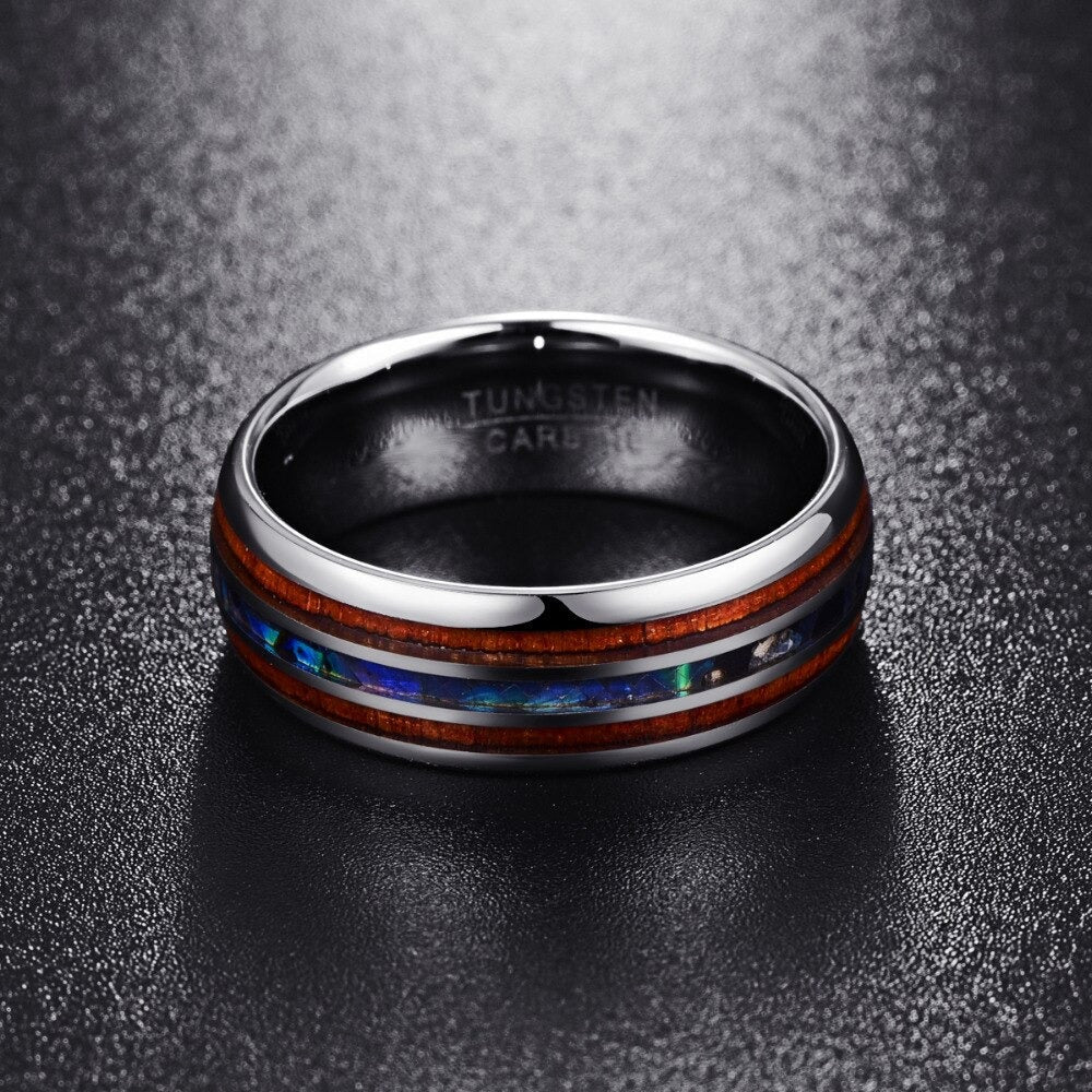 Anello in legno di koa hawaiano - - Jewelry - Concept Palermo