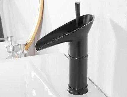Huck - Waterfall rubinetto antico rubinetto per lavabo da bagno miscelatore per lavabo in ottone - - antique bathroom antique faucet Bathroom Bathroom Faucets faucet brass basin Faucets mixer taps sink faucet Waterfall faucet - Concept Palermo