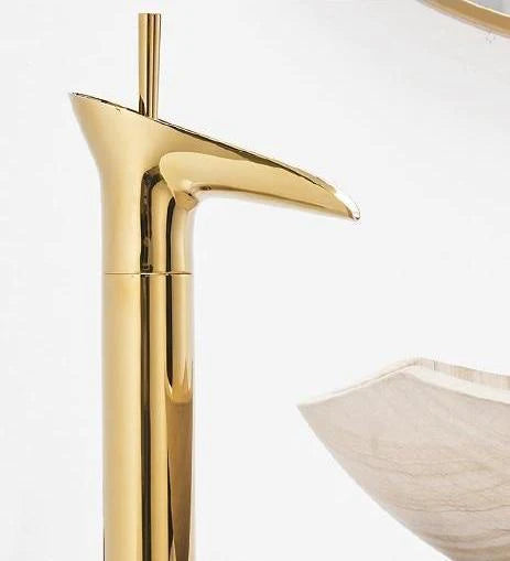 Huck - Waterfall rubinetto antico rubinetto per lavabo da bagno miscelatore per lavabo in ottone - - antique bathroom antique faucet Bathroom Bathroom Faucets faucet brass basin Faucets mixer taps sink faucet Waterfall faucet - Concept Palermo