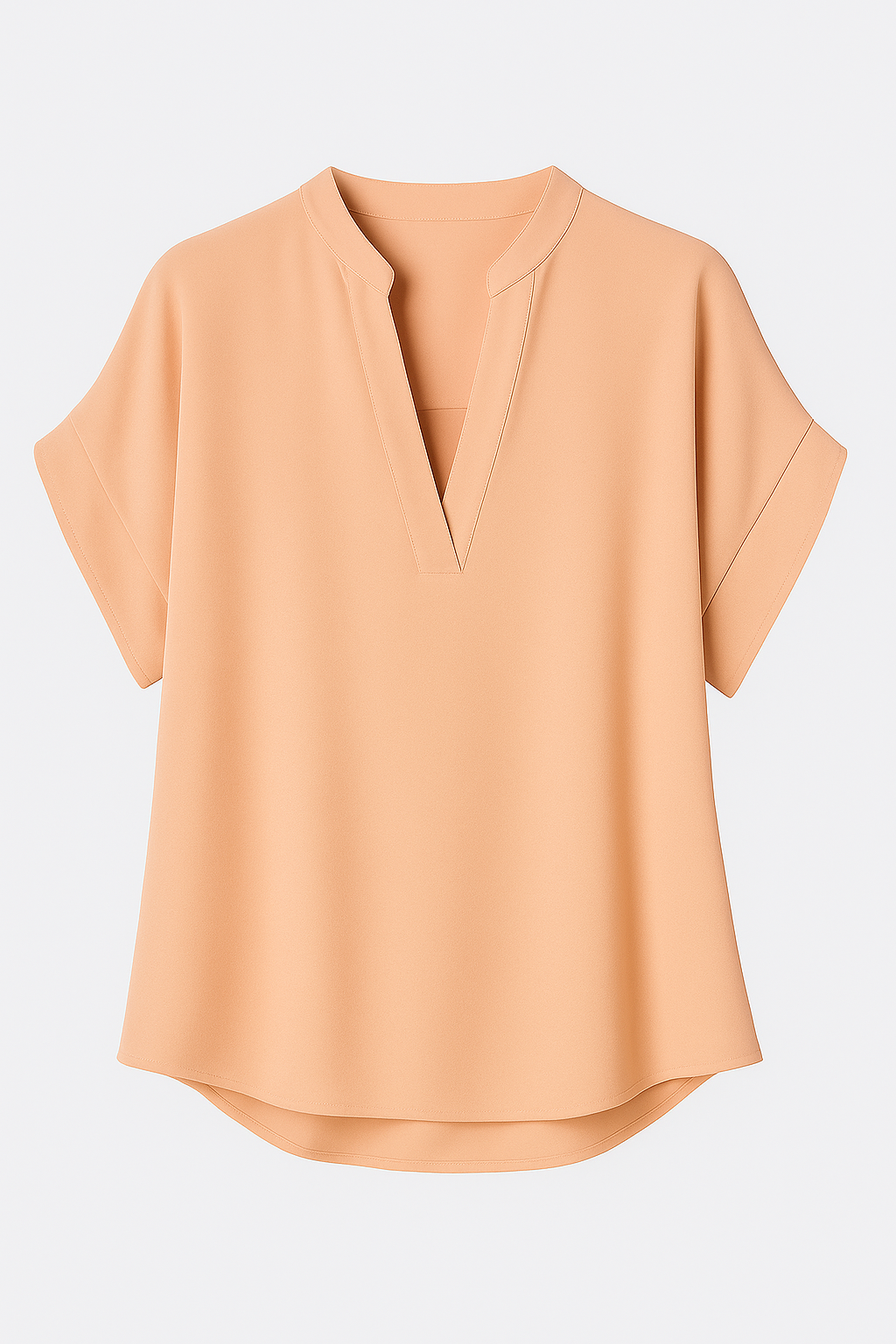 Ysoria | Blusa estiva con scollo a V - Rosa - Blouse fashion Tops women - Concept Palermo