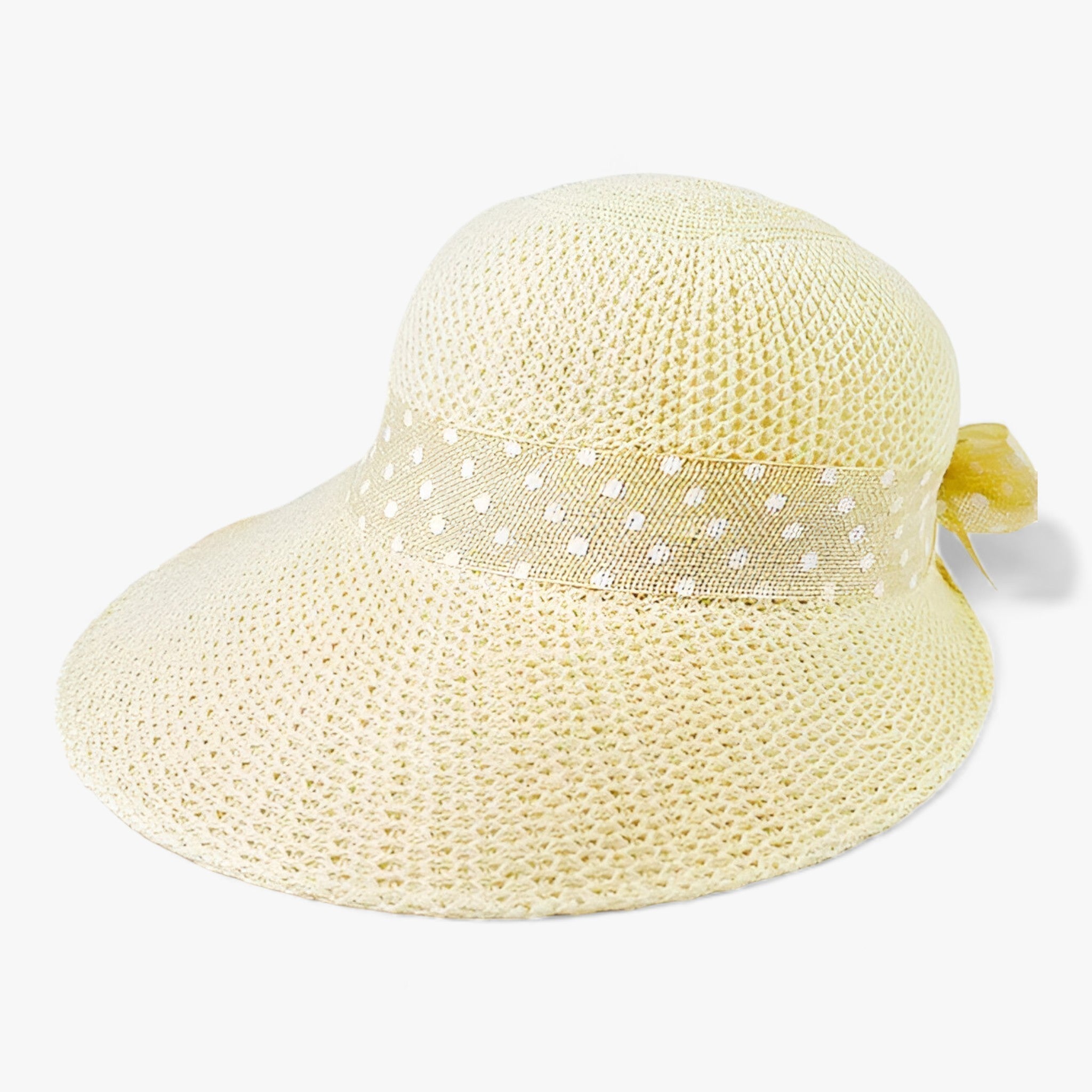 BELLE | Cappello da sole a tesa larga - Elegante protezione UV - Beige - ADULT CASUAL Solid Spring and Summer Sun Hats Sun Protection WOMEN - Concept Palermo