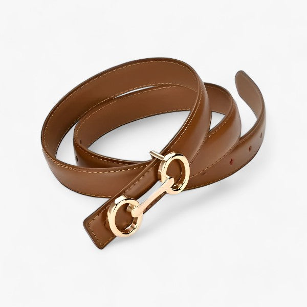 Voll | Cintura in pelle elegante e versatile per ogni occasione - - 2.4cm ADULT Belts cowskin fashion Mainland China Solid WOMEN Zhejiang - Concept Palermo