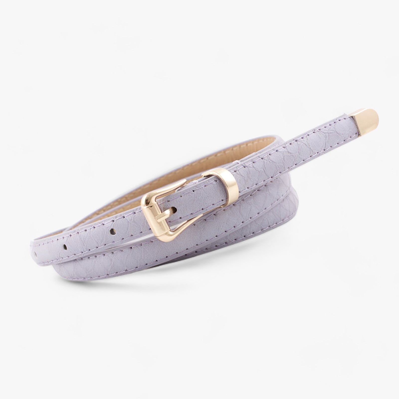 Cintura elegante da donna in motivo serpente – Stilosa e alla moda - Lavanda - 1.1cm ADULT Alloy Belts Casual Home Mainland China Party PU Solid Wholesale WOMEN Workplace - Concept Palermo