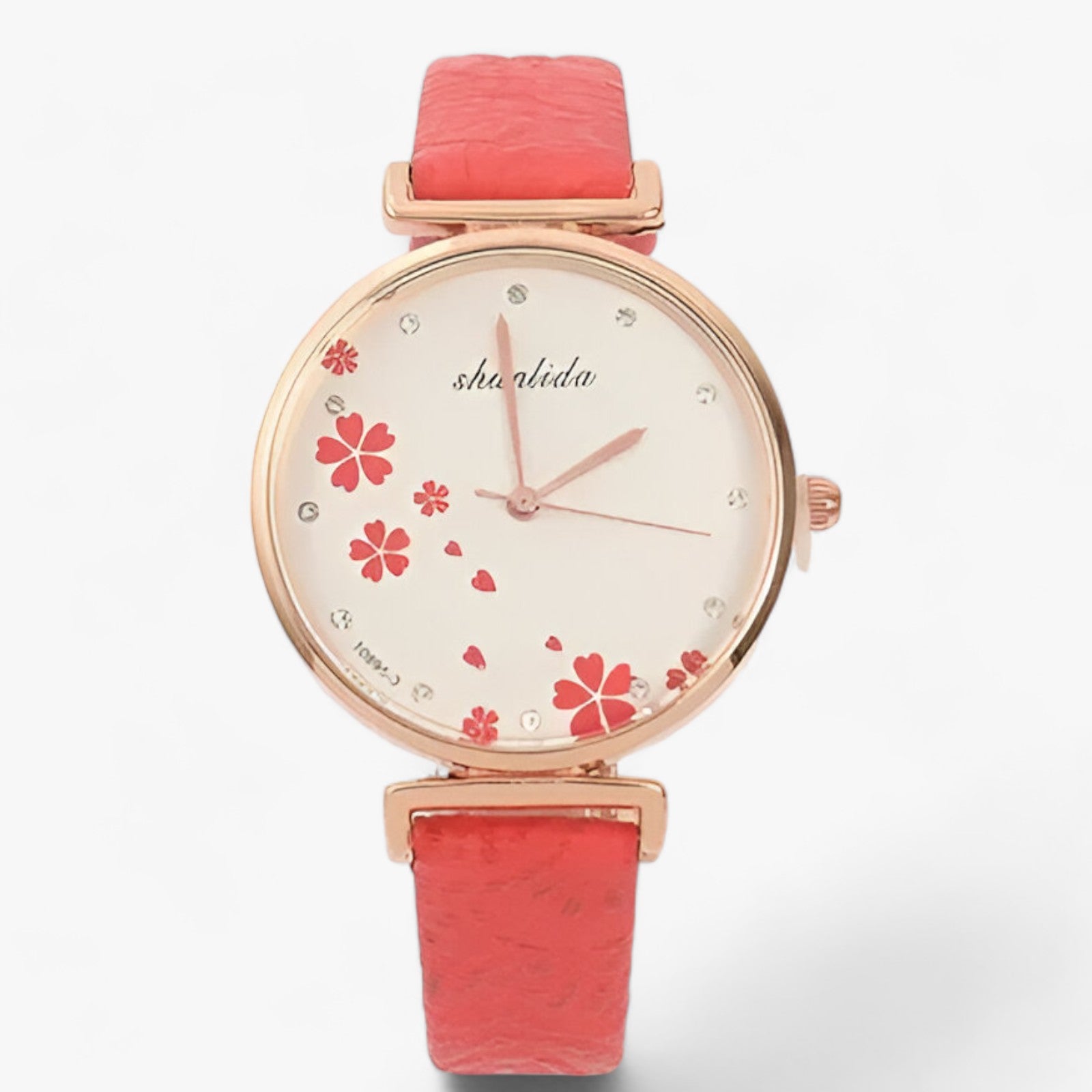Vintage Chic | Orologio al quarzo - Eleganza senza tempo - Rosso - watches wrist watches for women - Concept Palermo