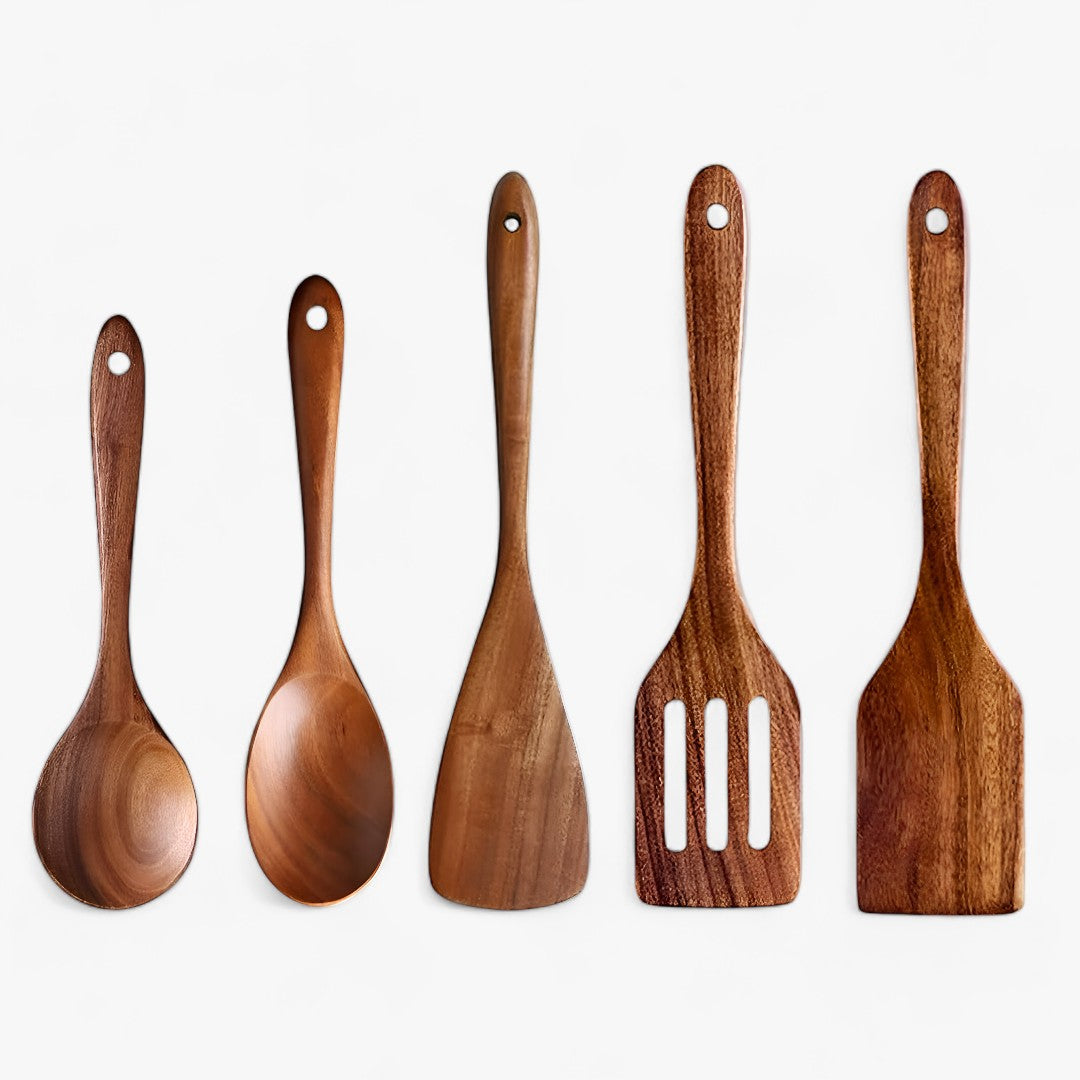 Set di posate da 7 pezzi TeakCraft | - Migliorate la vostra esperienza culinaria - 2 - Mainland China - Concept Palermo