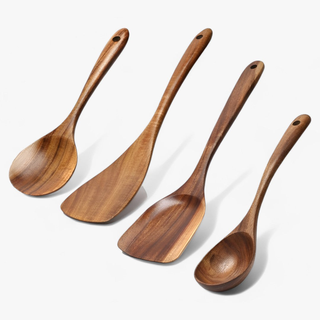 Set di posate da 7 pezzi TeakCraft | - Migliorate la vostra esperienza culinaria - 1 - Mainland China - Concept Palermo