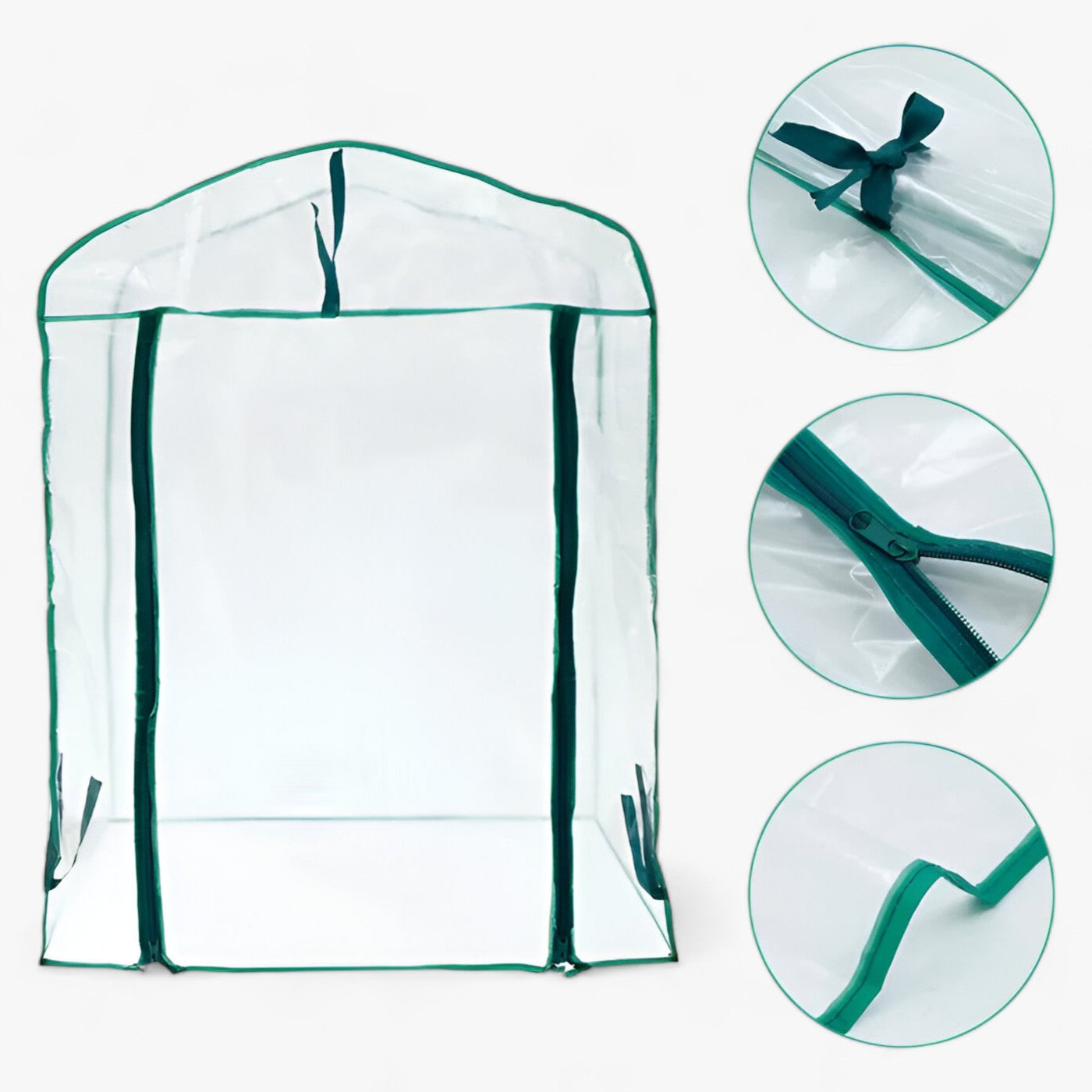 Protezione delle piante | Copertura in PVC - Aiutante per le piante resistente alle intemperie - - Plastic Transparent - Concept Palermo