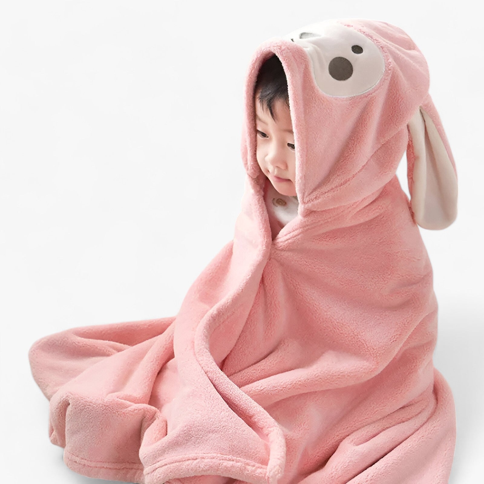 Accappatoio Morbido con Cappuccio per Bambino | Risveglia il Comfort del Tuo Piccolo - - 0-1Y BABIES Bath Towel Guangdong Mainland China others Solid Square - Concept Palermo