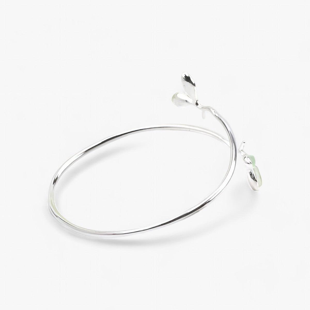 Bracciale Jade | Migliora il tuo look con la delicata eleganza delle foglie - - - Concept Palermo