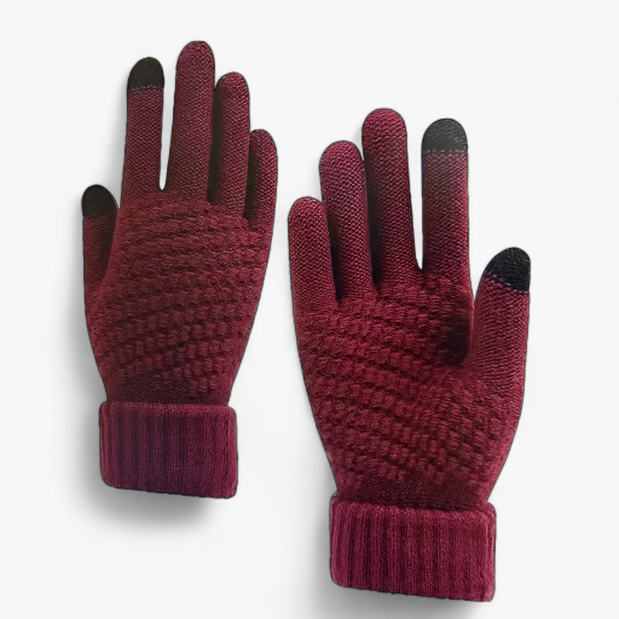 CozyFlex | Guanti invernali caldi con touchscreen - Estensibilità e comfort assoluti - Rosso - - Concept Palermo