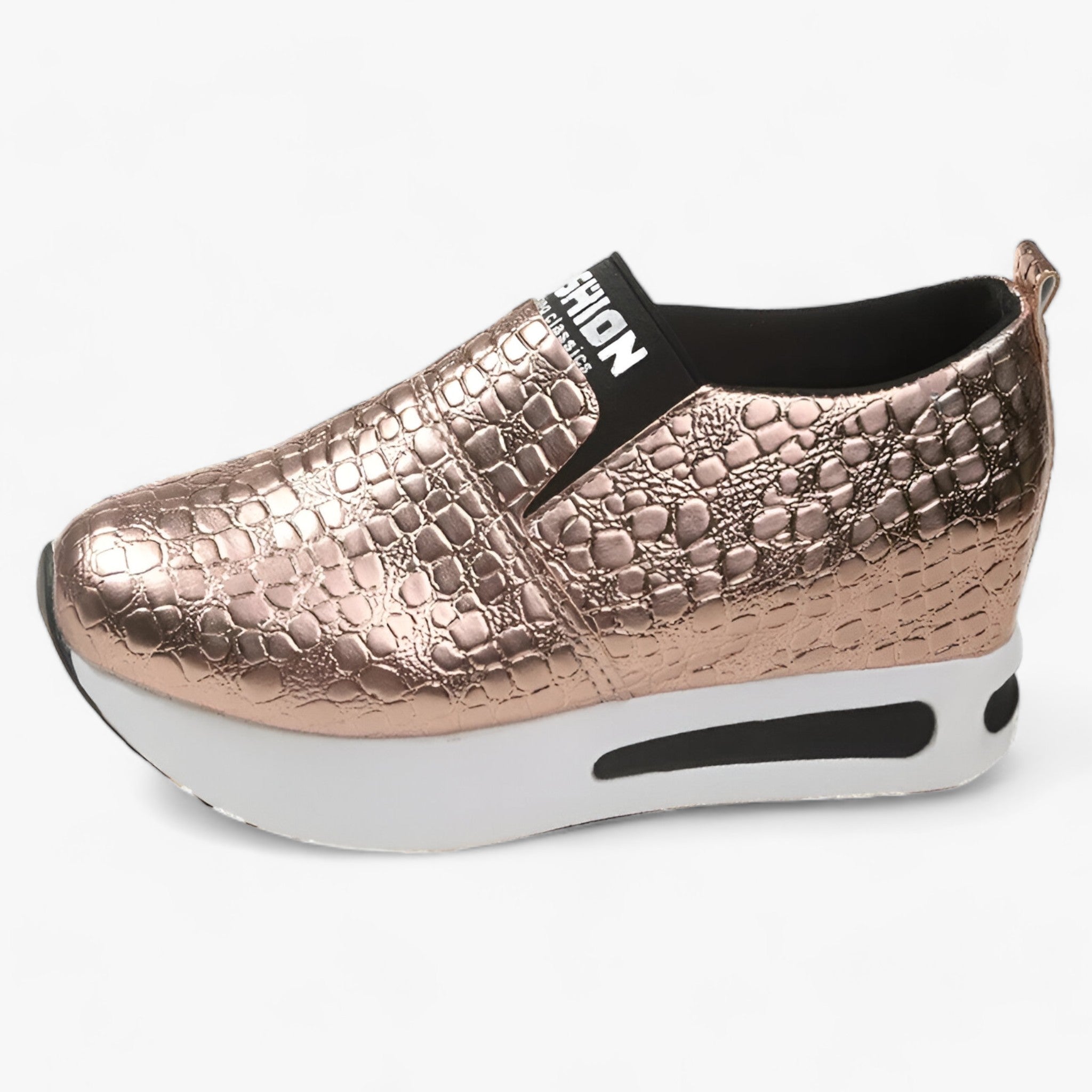 ARGENT | Sneakers con Piattaforma Chic e Confortevoli – Il Perfetto Equilibrio tra Stile e Benessere - Oro - WOMEN - Concept Palermo