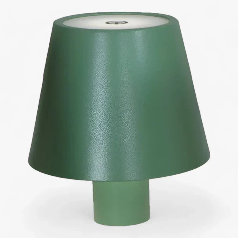 Vino | Lampada LED wireless a forma di bottiglia di vino - Illuminazione decorativa portatile e ricaricabile - Verde B - lamps Table Lamps - Concept Palermo