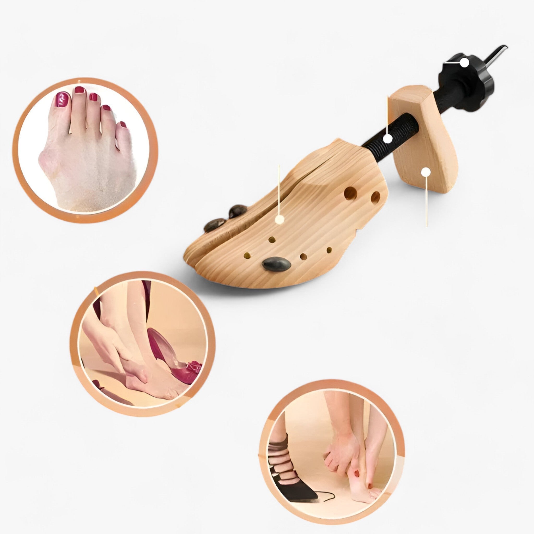 Allargascarpe - Allargascarpe regolabile - Adatta comodamente le tue scarpe - - shoe shapers shoes shoes tools - Concept Palermo