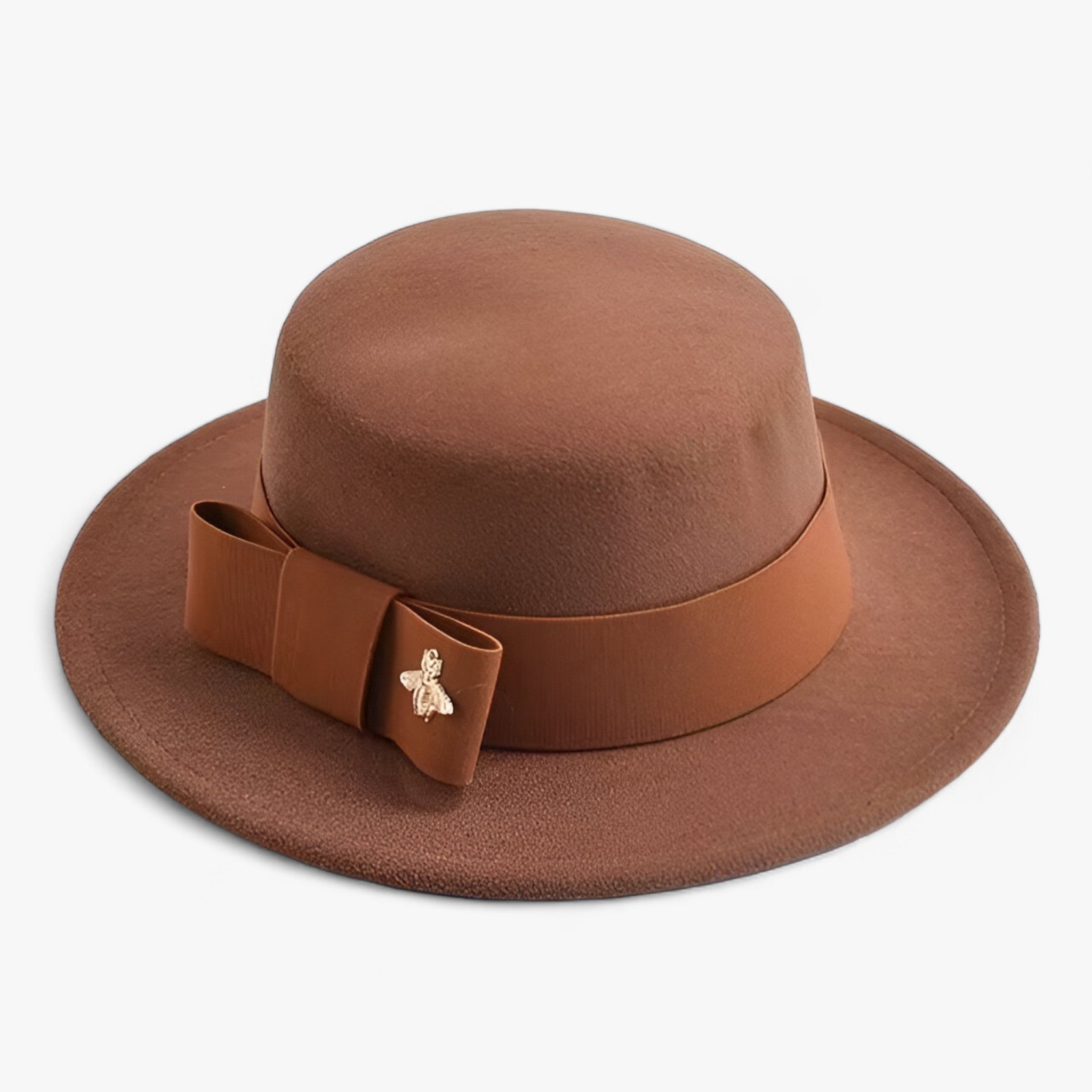 Ambra | Cappello Fedora da donna: elegante e alla moda per le occasioni formali - Cachi - beach hat bucket hats floppy hat Hat Hat for girls straw hat summer hat sun hat Sun Hats wide brim hat women hat - Concept Palermo