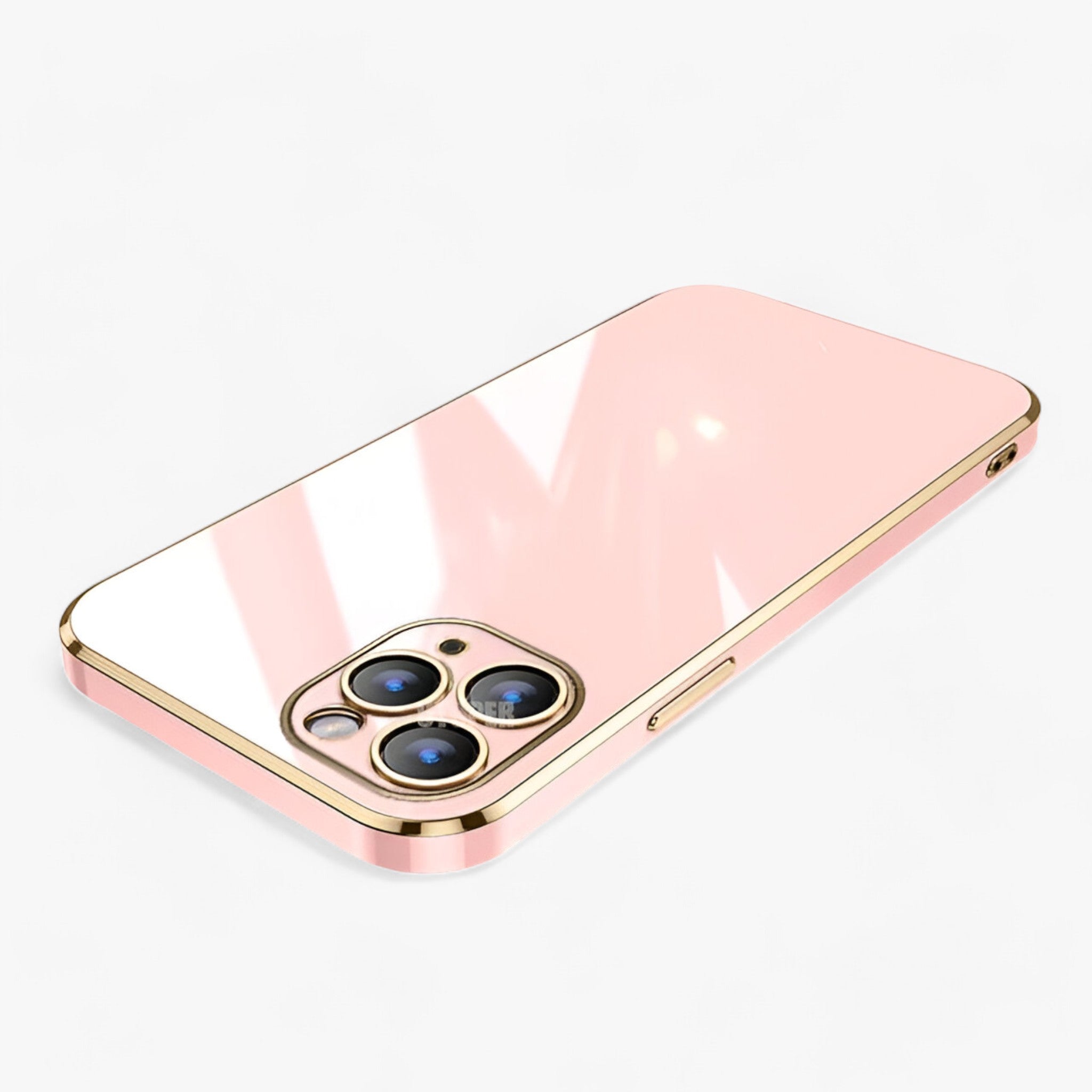 Anais | Custodia per telefono con filo dorato: elegante e protettiva per iPhone Serie - Colore rosa - Cell Phone Pocket Fashion Phone Case iPhone 11 iPhone 12 12 iPhone 13 iPhone 14 iPhone case Luxe iPhone Case - Concept Palermo