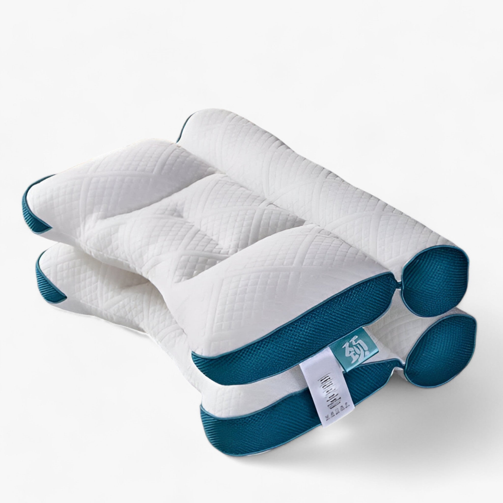 NOVA | Cuscino ortopedico - Riduce il dolore al collo e favorisce un sonno migliore - Blu - - Concept Palermo