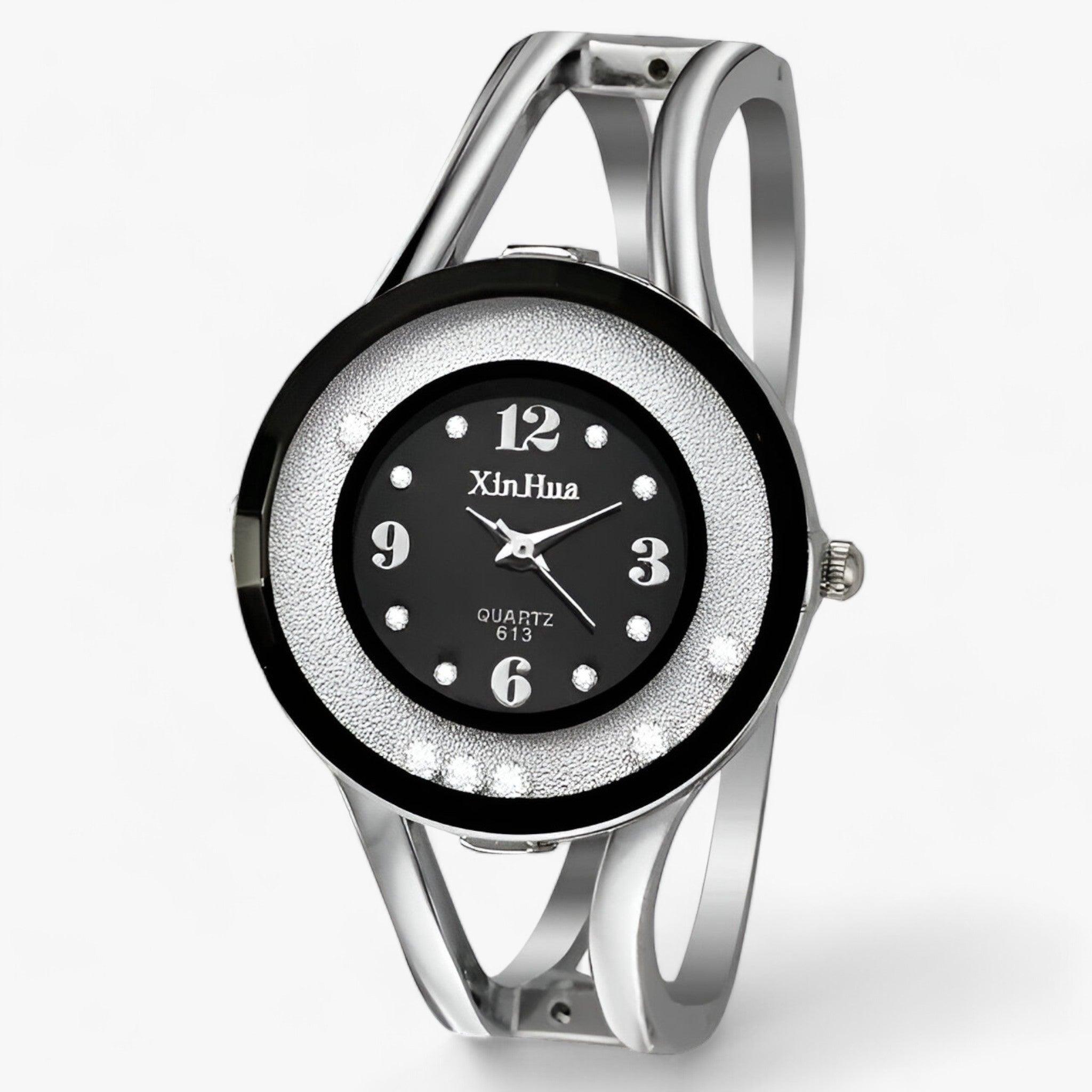 Chiara | Orologio Bangle Modaiolo - Elegante e Stile per Donne - Nero - watches wistwatches - Concept Palermo