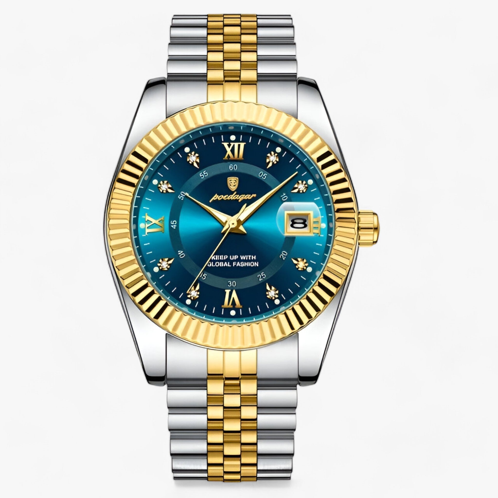 Everest | Elegante orologio da uomo al quarzo in acciaio inossidabile - - quartz wristwatches Smart Watches Smartwatch watch watches WATCHES FOR MEN Wristwatch - Concept Palermo