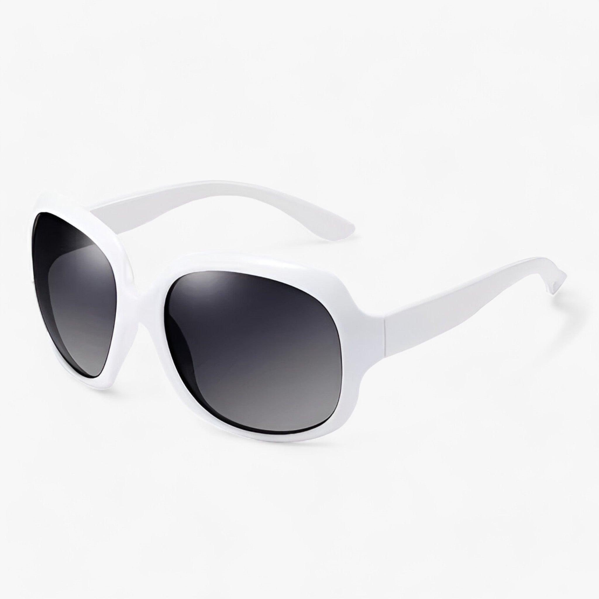 Annie | Occhiali da sole oversized polarizzati - Massimizza lo stile - Grigio Bianco Polarizzato - - Concept Palermo
