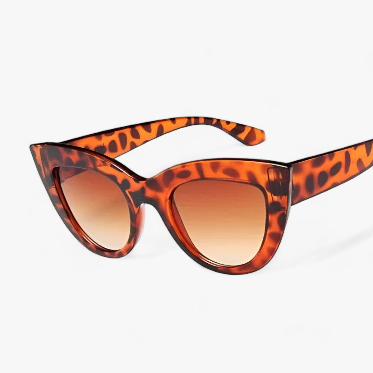 Paulette | Occhiali da sole cat-eye senza tempo ed eleganti per un'apparizione di stile - Leopardo - 52mm 63mm ADULT Anti-reflective CAT EYE CE DITUIEO EYEWEAR Mainland China MIRROR Plastic Polycarbonate Sunglasses UV400 WOMEN - Concept Palermo
