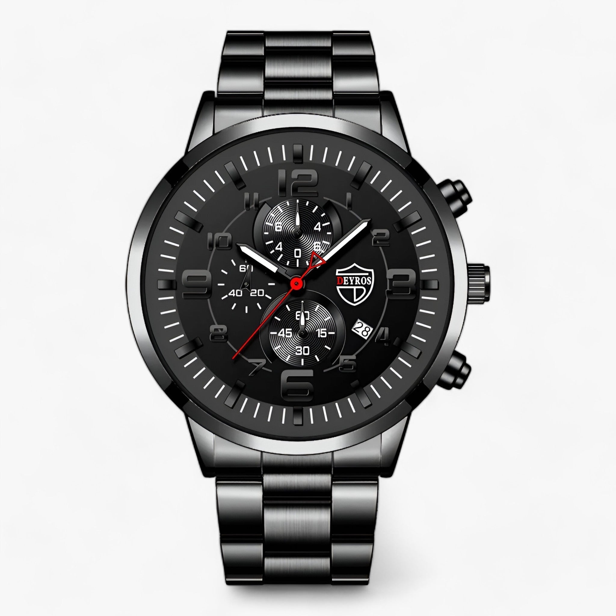 ZENITH | Elegante Ur - La Combinazione Ideale di Stile e Funzionalità - Nero Nero - men - Concept Palermo