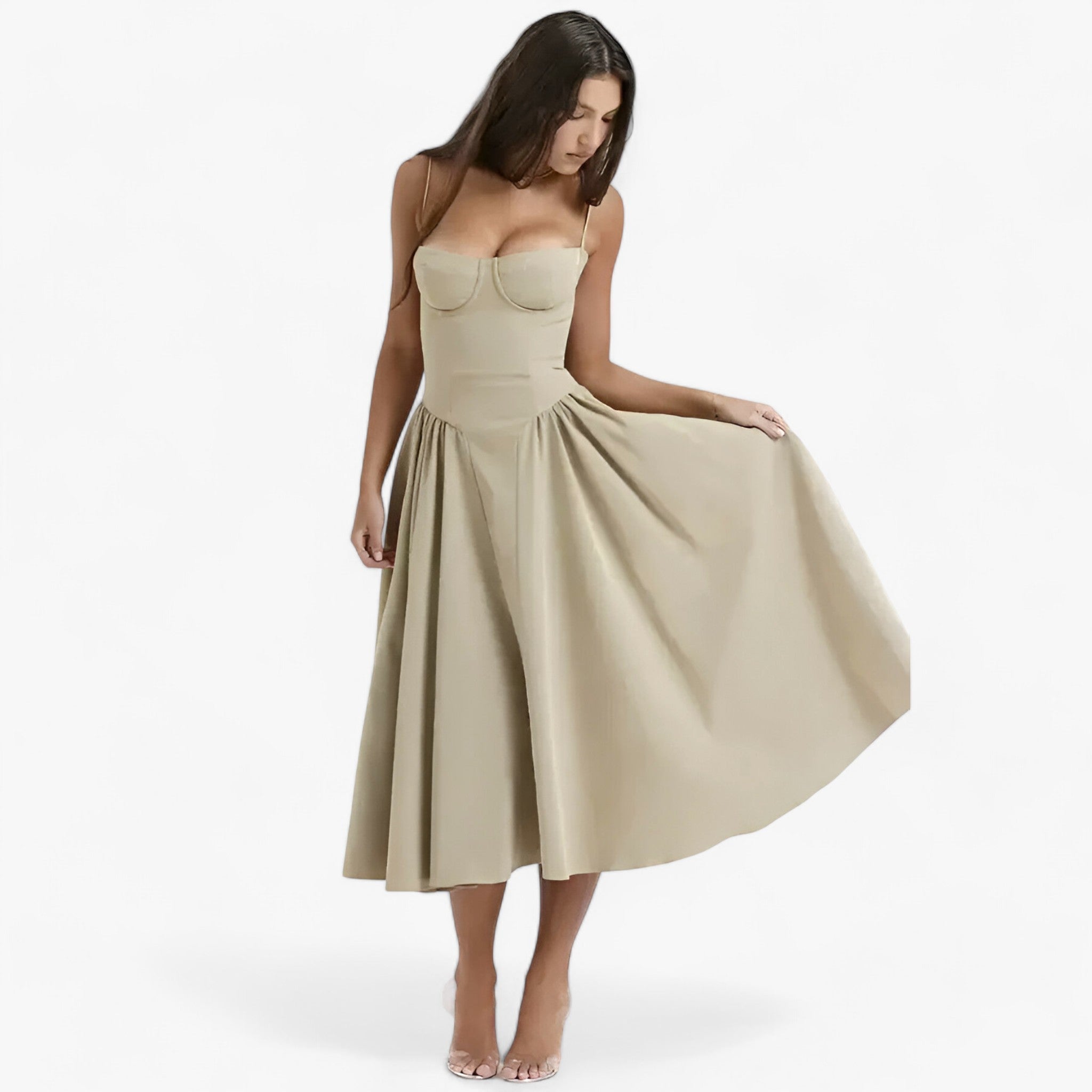 Solana | Abito con corsetto - Eleganza senza tempo - - Complete Outfit - Concept Palermo
