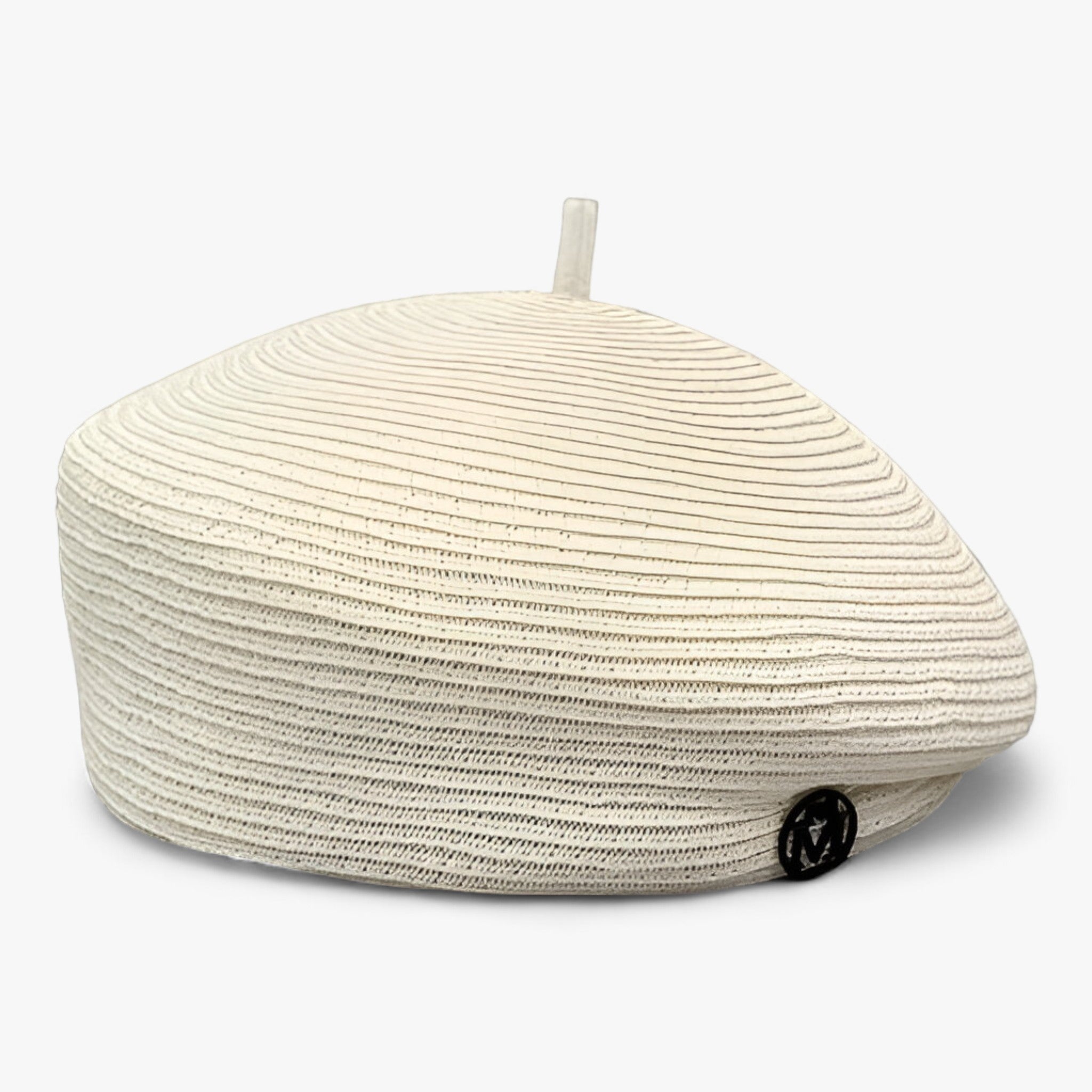 Vivienne | Eleganti cappelli di paglia - Protezione solare alla moda per l'estate - Erba fine bianco latte - bucket hats Hat for girls sun hat Sun Hats WINTER HAT FOR WOMAN women hat - Concept Palermo