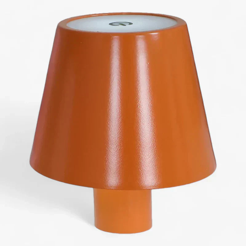 Vino | Lampada LED wireless a forma di bottiglia di vino - Illuminazione decorativa portatile e ricaricabile - Arancione B - lamps Table Lamps - Concept Palermo